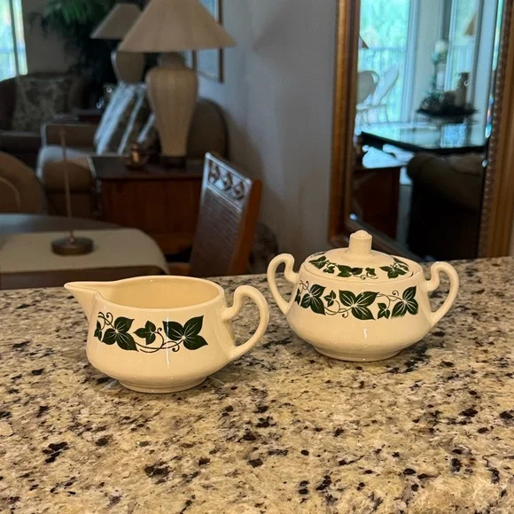 Vintage Home Laughlin Sugar & Creamer Set - Picture 1 of 9